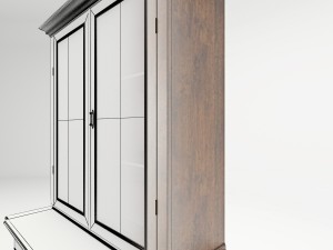 antique cabinet a 3D मॉडल