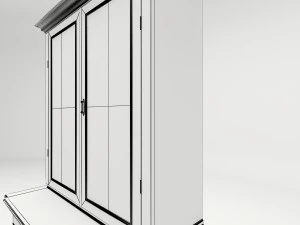 antique cabinet a 3D Model