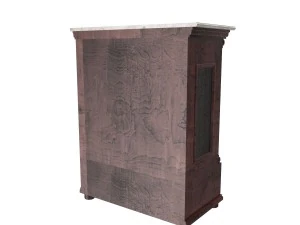 antique cabinet b 3D Model