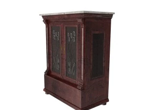 antique cabinet b 3D Model