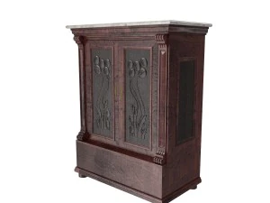 antique cabinet b 3D Model