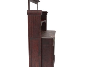 antique cabinet c 3D Model