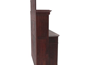 antique cabinet c 3D Model