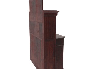 antique cabinet c 3D Model