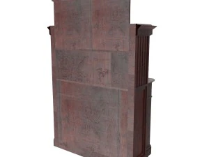 antique cabinet c 3D Model