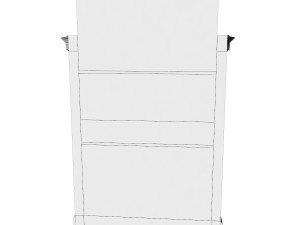 antique cabinet c 3D Model