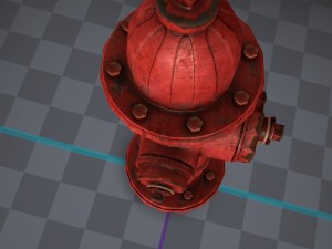 fire hydrant 3d-game asset 3D Model