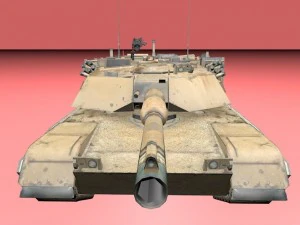 abrams tank 3D Model