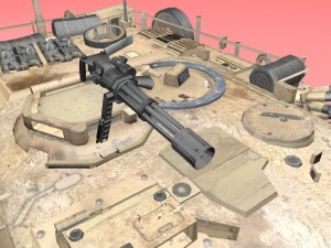 abrams tank 3D 모델