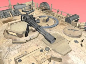 abrams tank 3D Model