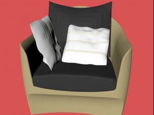 armchair Modèle 3D