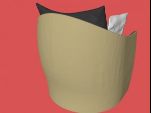 armchair Modèle 3D
