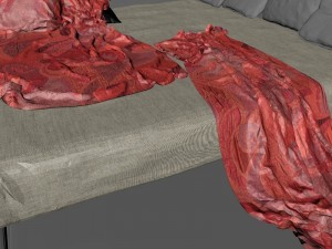bed Modello 3D