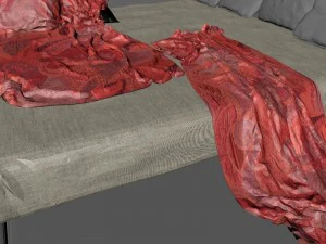 bed 3D Model