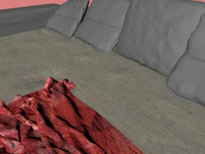 bed 3D Model