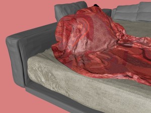 bed Modello 3D