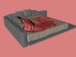 bed Modello 3D