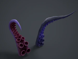 Tentacoli Modello 3D