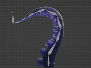 Tentacoli Modello 3D