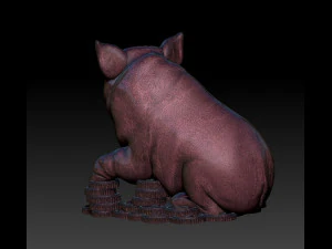 pig brings wealth 2019 3D Print Model