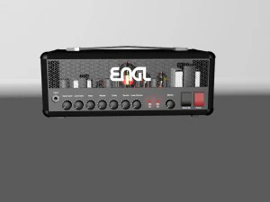 penguat gitar bahasa inggris Model 3D