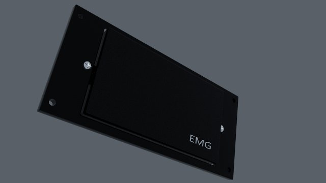 humbucker emg 81 85 Modelo 3D .c4d .max .obj .3ds .fbx .stl .blend 