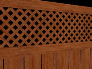 fence 3Dモデル