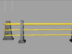 game fence 3D 모델