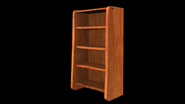 shelf Modelo 3D .c4d .max .obj .3ds .fbx .stl .blend