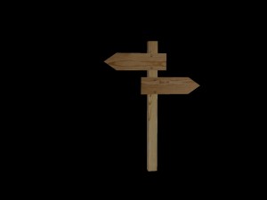 sign board 3D Model