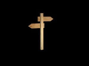 sign board 3D Model