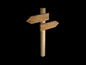 sign board 3D Model