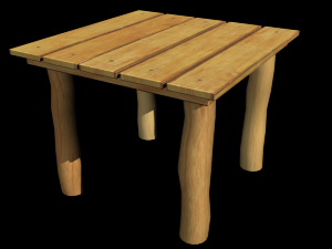 table 3D Model