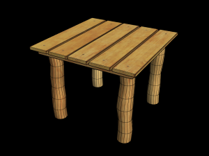 table 3D Модель