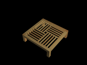 table Model 3D