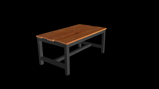 table 3D Модель .c4d .max .obj .3ds .fbx .stl .blend
