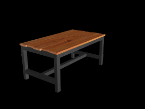 table 3D Model