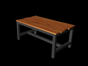 table 3D Модель