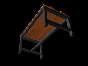 table 3D Модель