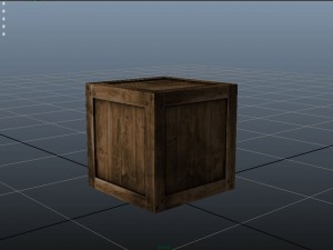 wooden crate 3D Model