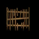 wooden fence pack 3D Model .c4d .max .obj .3ds .fbx .stl .blend