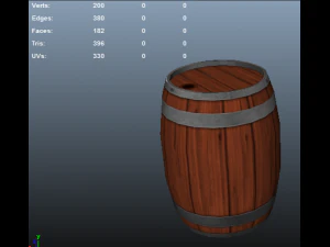 barrel 3D Model
