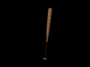 baseball bat 3D 模型