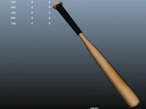 baseball bat 3D Model