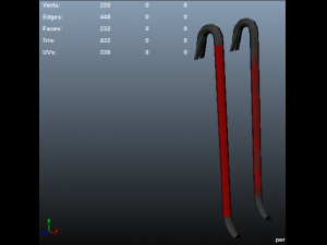 crowbar Modelo 3D