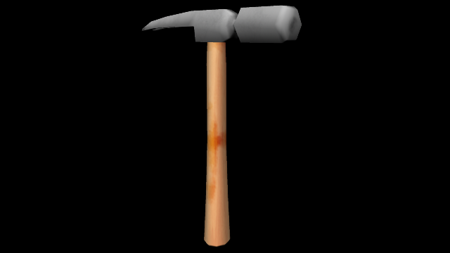 hammer 3D Modell .c4d .max .obj .3ds .fbx .stl .blend