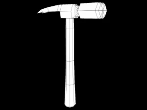 молоток 3D Модель