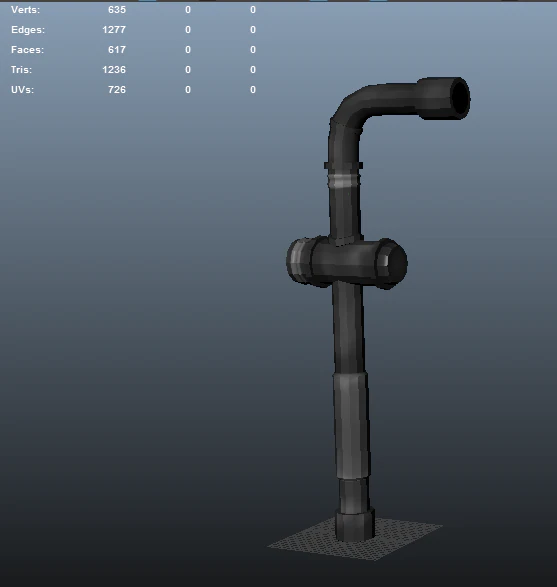 pipe 3D Model .c4d .max .obj .3ds .fbx .stl .blend 