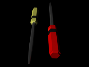 screwdrive Modelo 3D