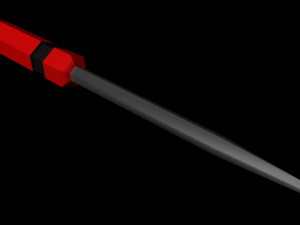 screwdrive Modelo 3D